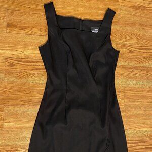 Jodi Kristopher women's juniors little black dress sleeveless size xs 1/2